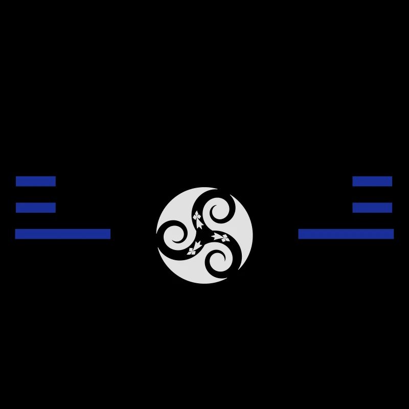 BREIZH - BRETAGNE - TRISKELL - BZH - SYMBOLE