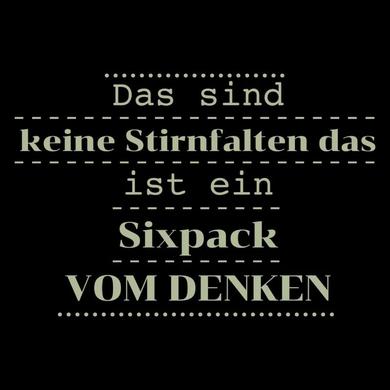 witziger spruch sixpack