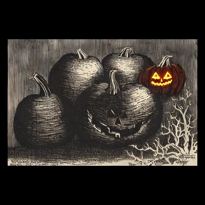 Halloween-Kürbis