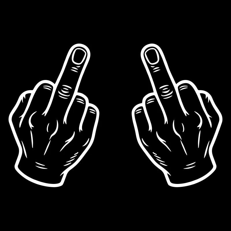 Fick Dich Mittelfinger