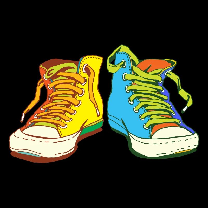 Bunte Sneaker Schuhe