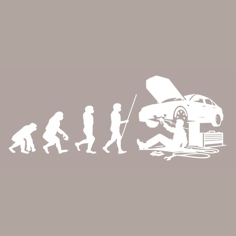 Handwerker Evolution Mechaniker