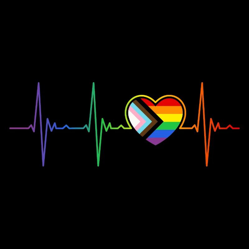 LGBT Arc-en-ciel Drapeau Gay Pride Pouls