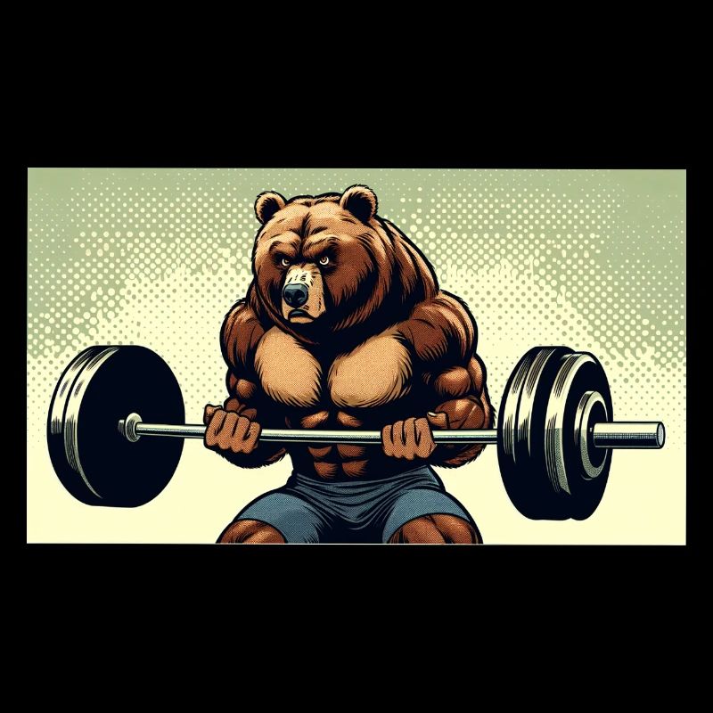 CurlBear – Der Hantel-Champion