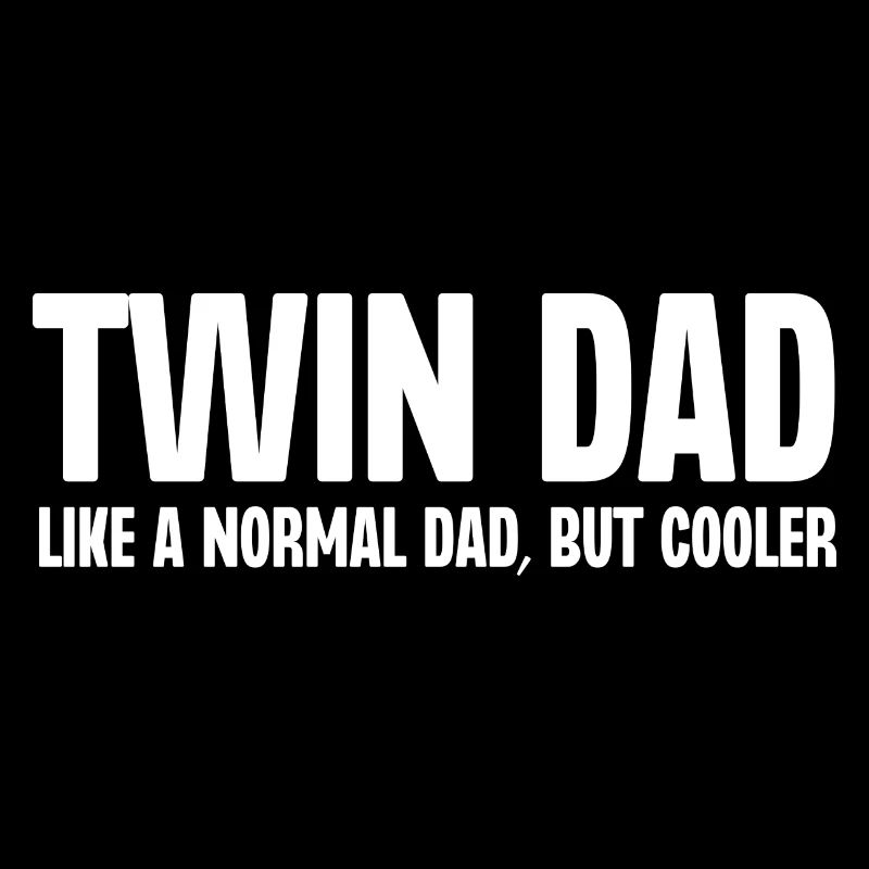 Papa jumeau comme un papa normal mais plus cool