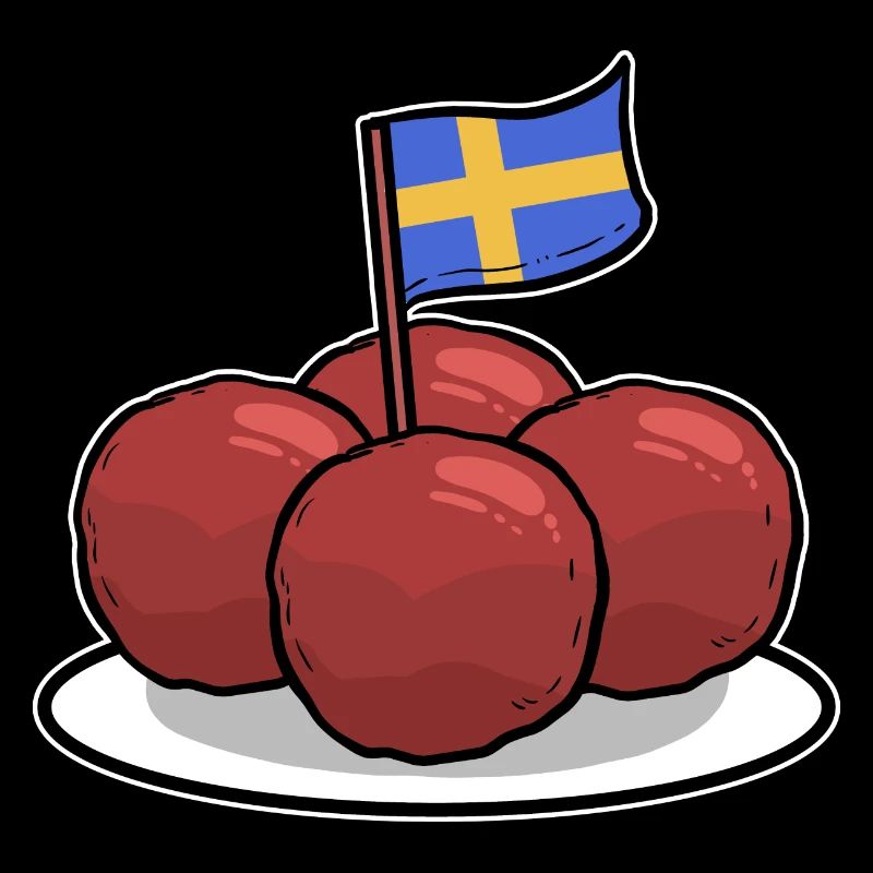 Schweden Schwedisch Fleischbällchen