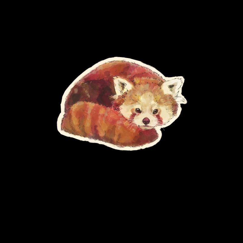 Kleiner roter Panda Katze Bär Red Panda