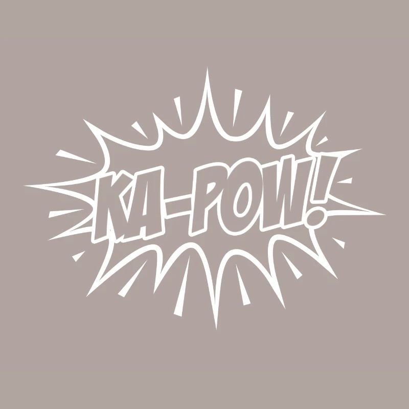 Comic Geschenk Comics KA-POW! Explosion Gezeichnet
