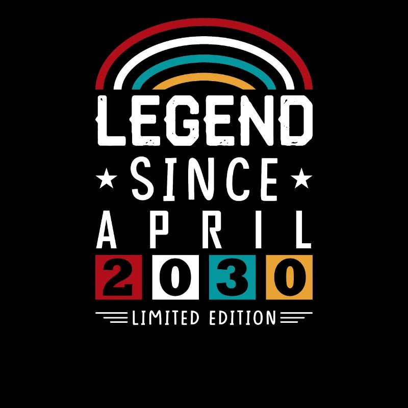 2030 Legend Since Geburtstag Geschenk April