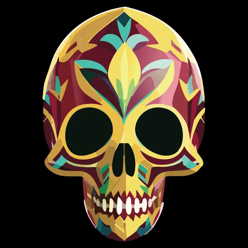 Calavera - Crâne coloré