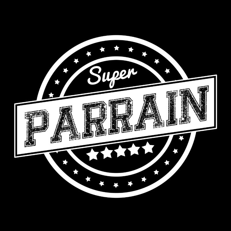 Super parrain - blanc