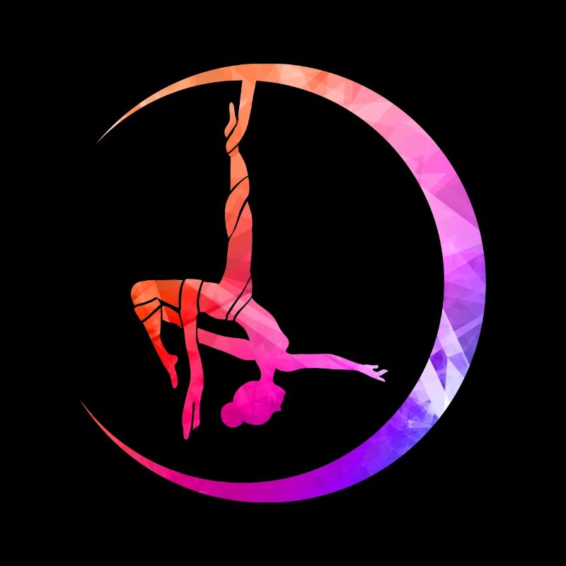 Retro Graphic Gymnast Gymnastics Acrobat Acrobatic