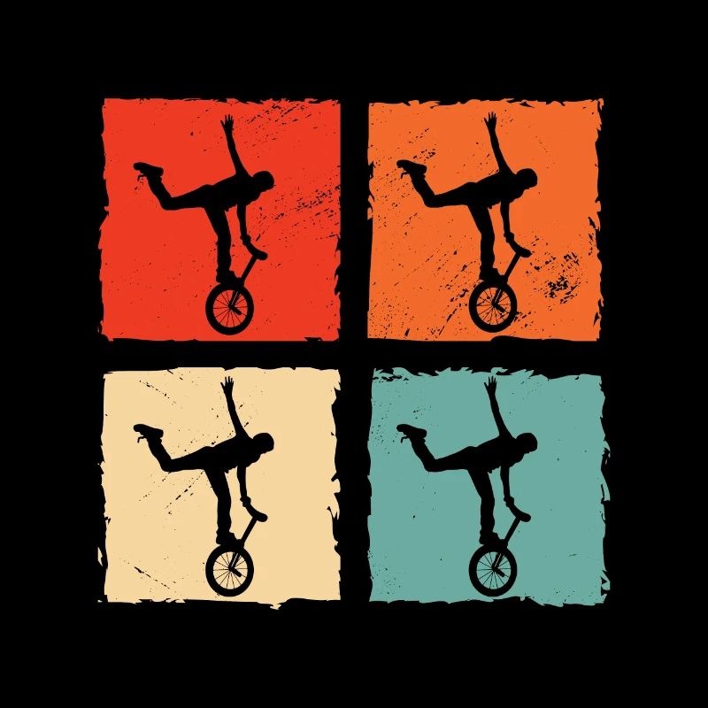 Retro Graphic Gymnast Gymnastics Acrobat Acrobatic