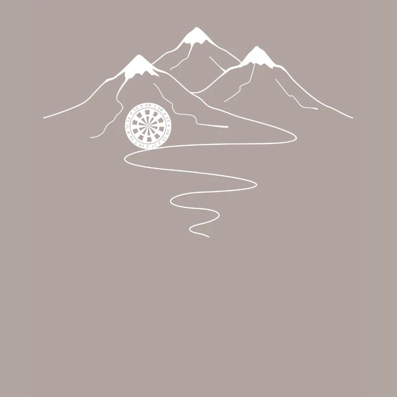 Berg 2 - Dartscheibe -