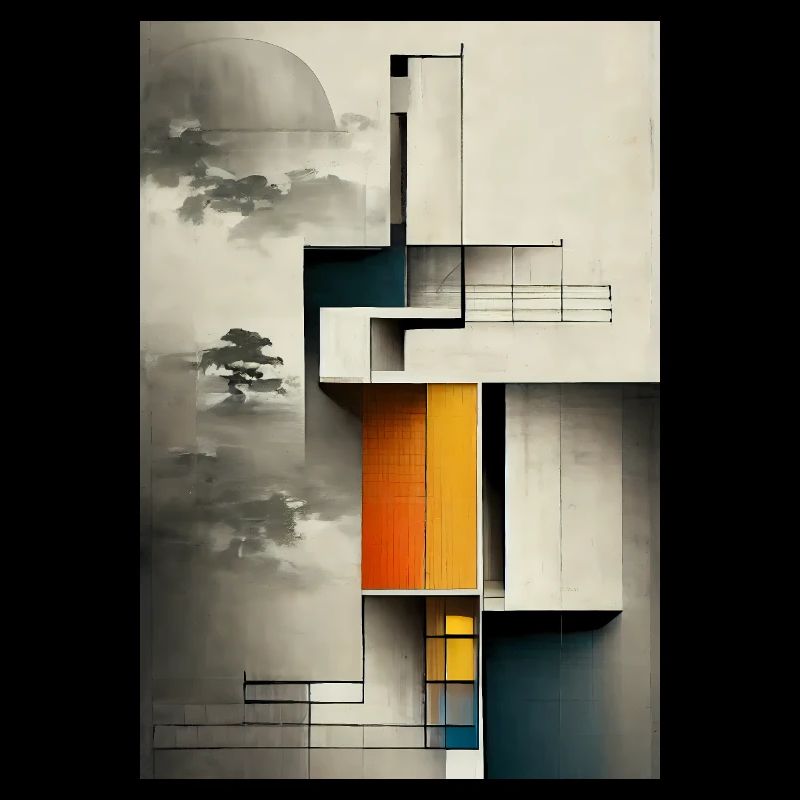 Unique Dirty Bauhaus Pattern