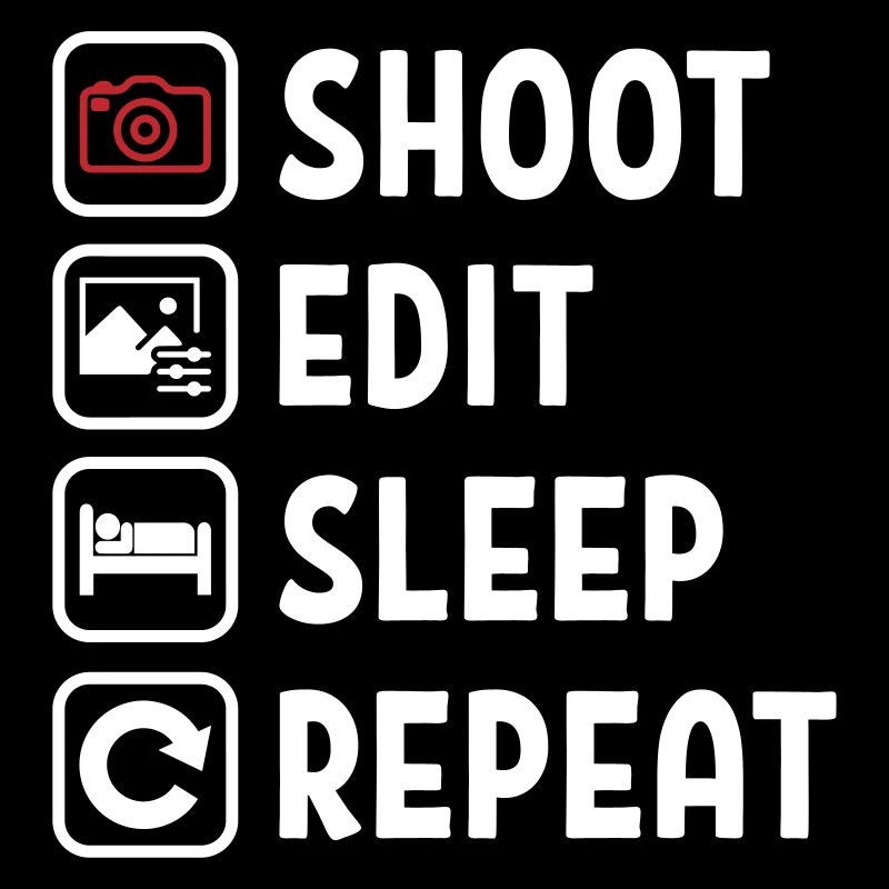 Shoot Edit Sleep Repeat
