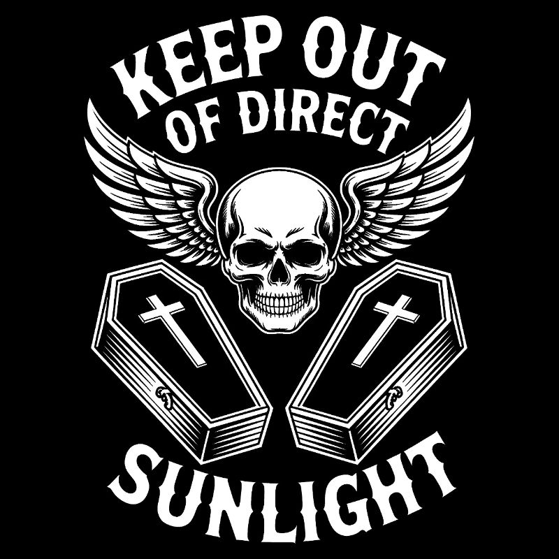 Keep out of direct sunlight! Vampire Goth Emo