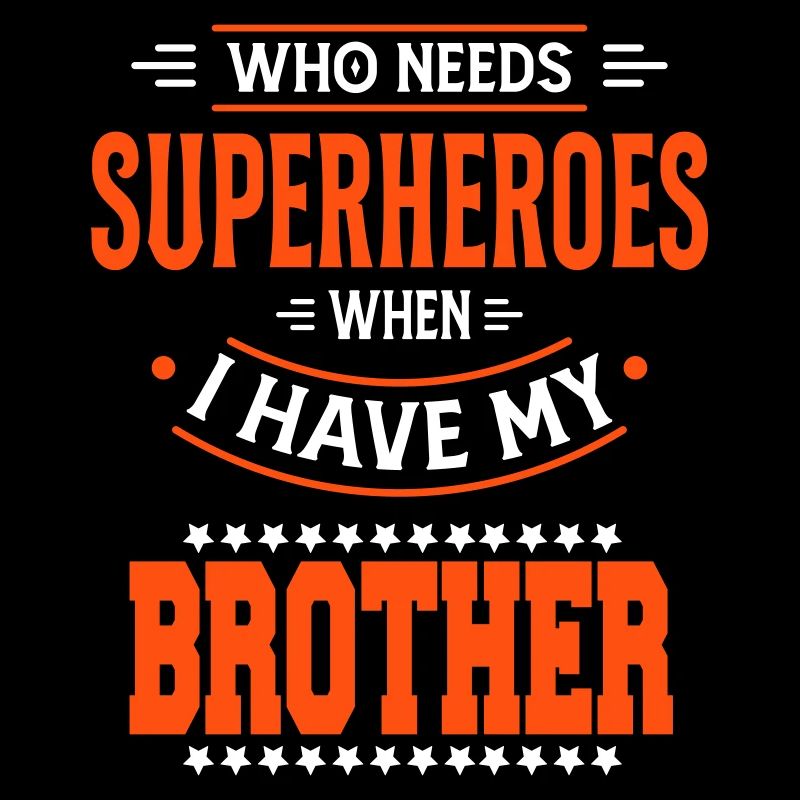 Superheroes Best Brother Superheld Bester Bruder