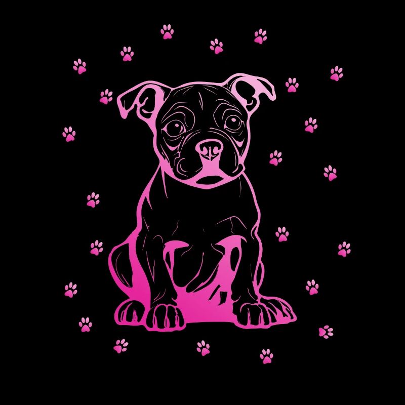 American Pitbull with Small Paws