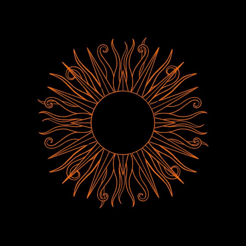 Sonne Hippie orange