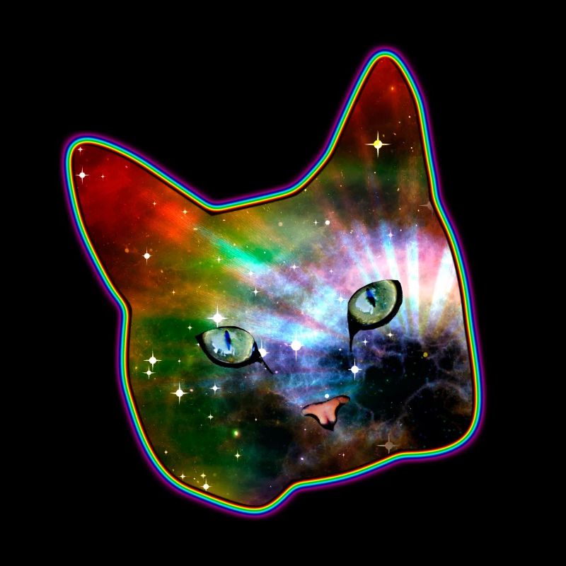 Space Katze - cooles Geschenk