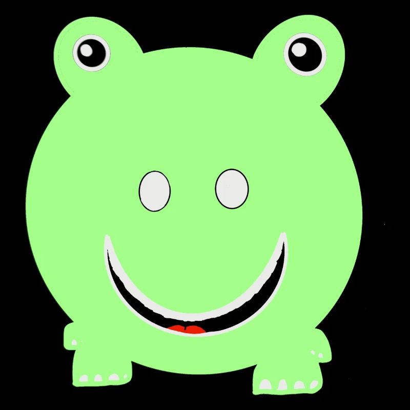 Runder Frosch