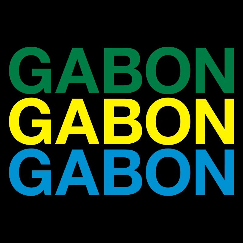 GABON Flagge