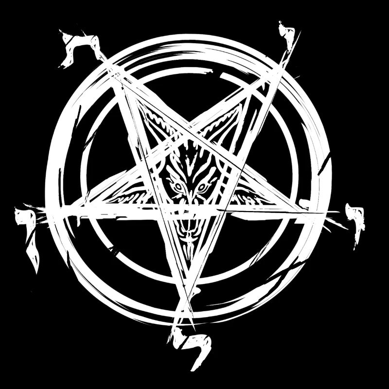 Satan Pentagram Baphomet