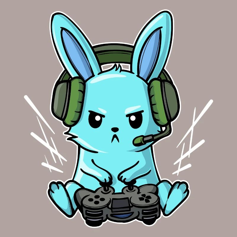 Gamer Headset Controller Joystick Zocker