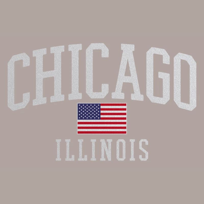 Emblème de l’arc du drapeau de Chicago
