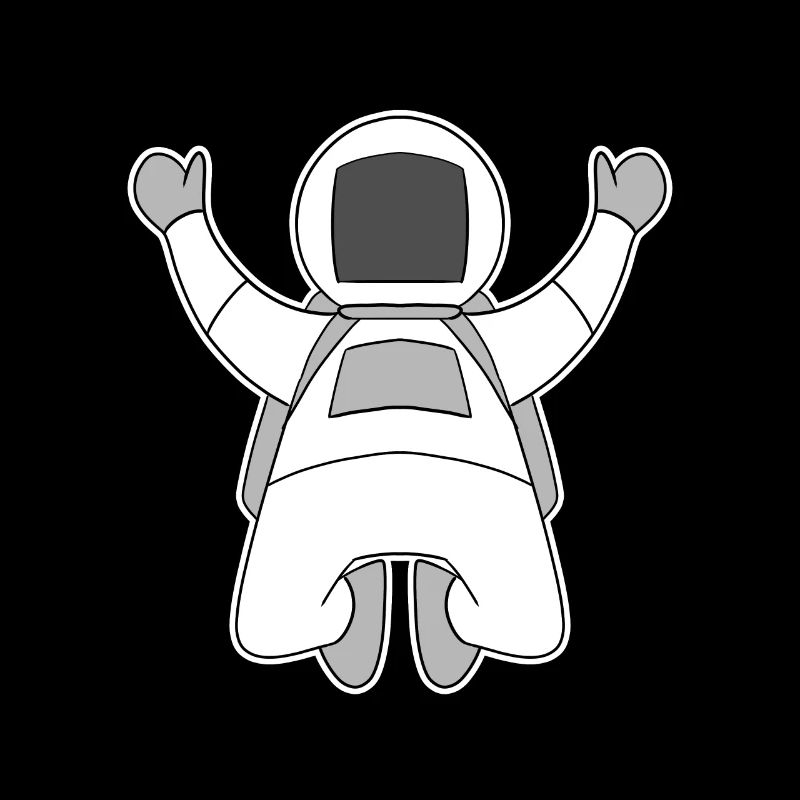 Motif astronaute