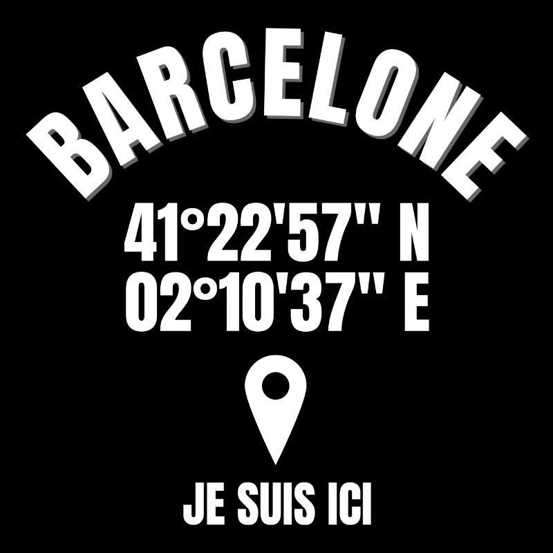 Barcelone, Espagne, je suis espagnol