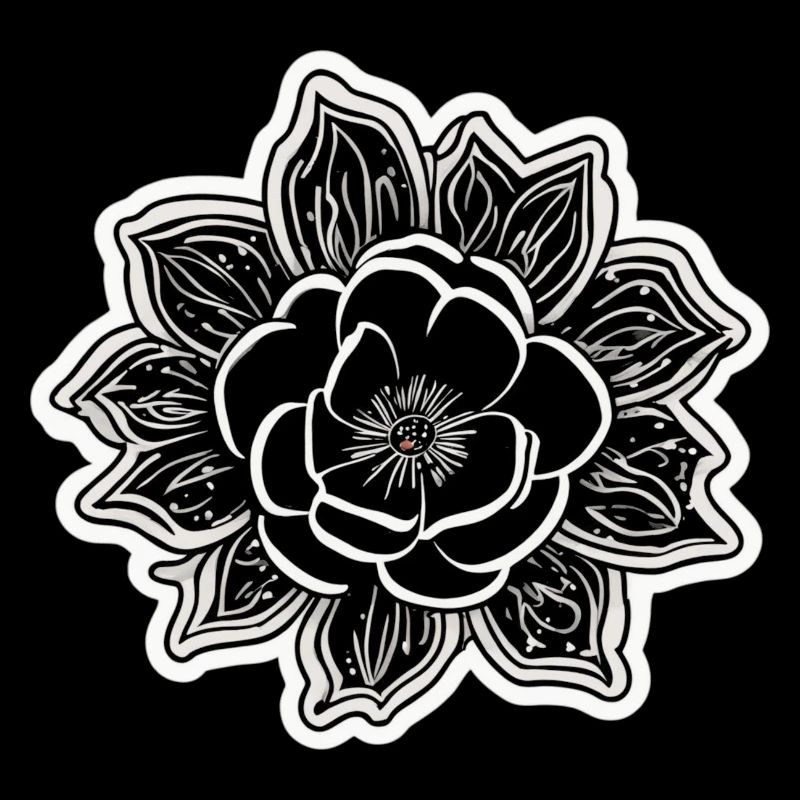 Die Schönheit und der Charme einer einfarbigen Blume