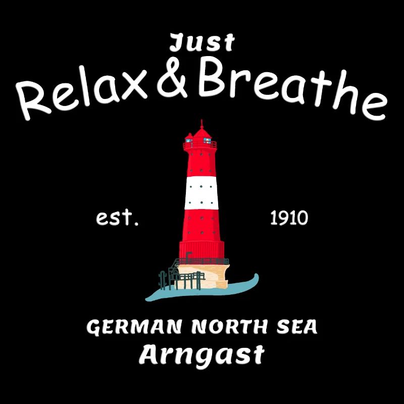Arngast Lighthouse, Wilhelmshaven, German Bight