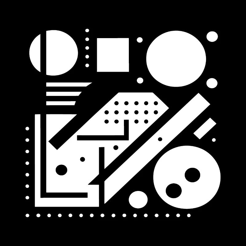 Look abstraction géométrique