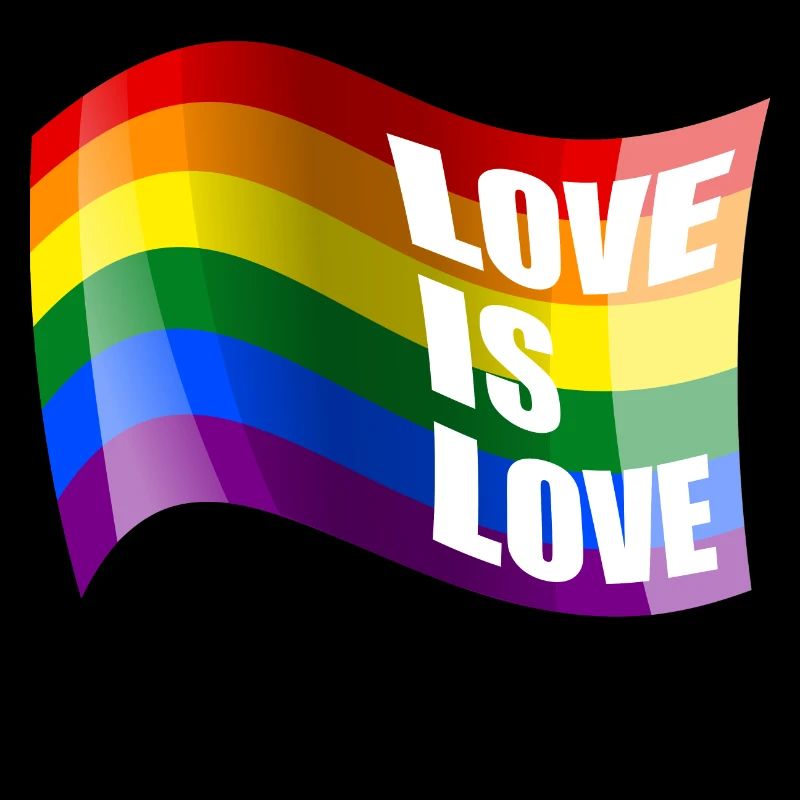 Regenbogen Liebe ist Liebe