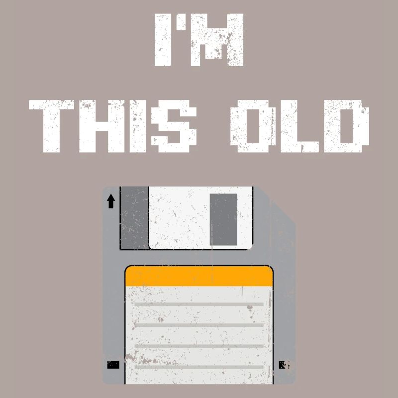 Retro Floppy Disk Era Tee