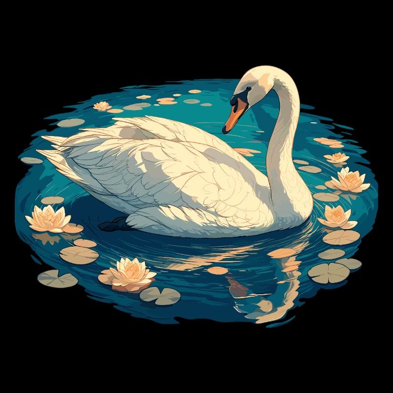 Schwäne Schwan