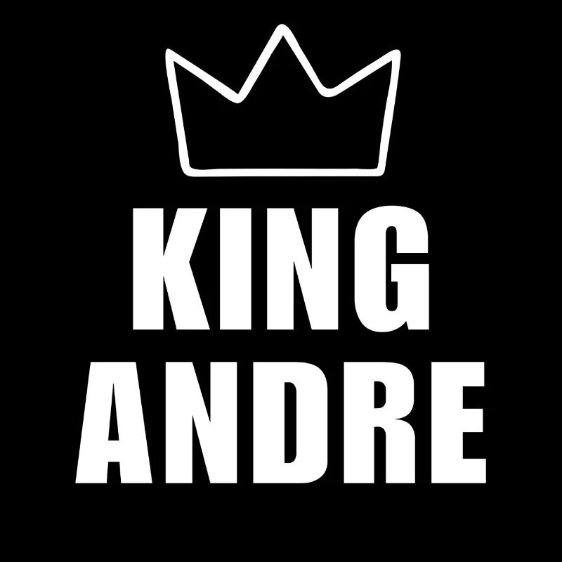 King Andre Crown Shirt – Name beginnt mit A