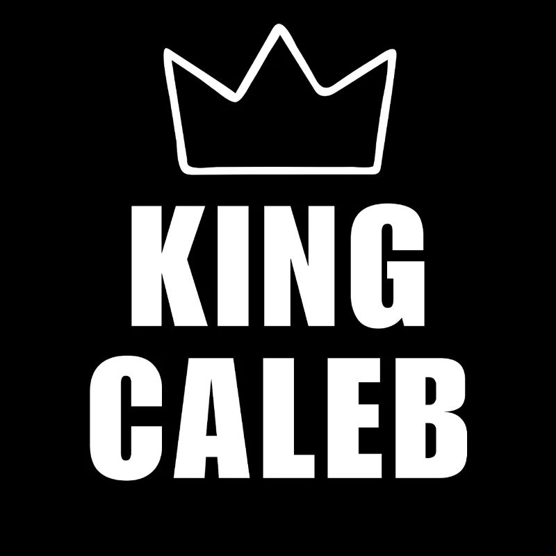 King Caleb Crown Shirt – Name beginnt mit C