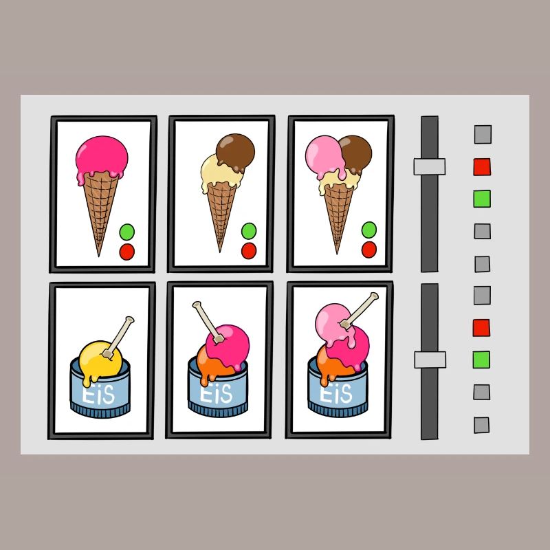 Eiscreme-Maschine