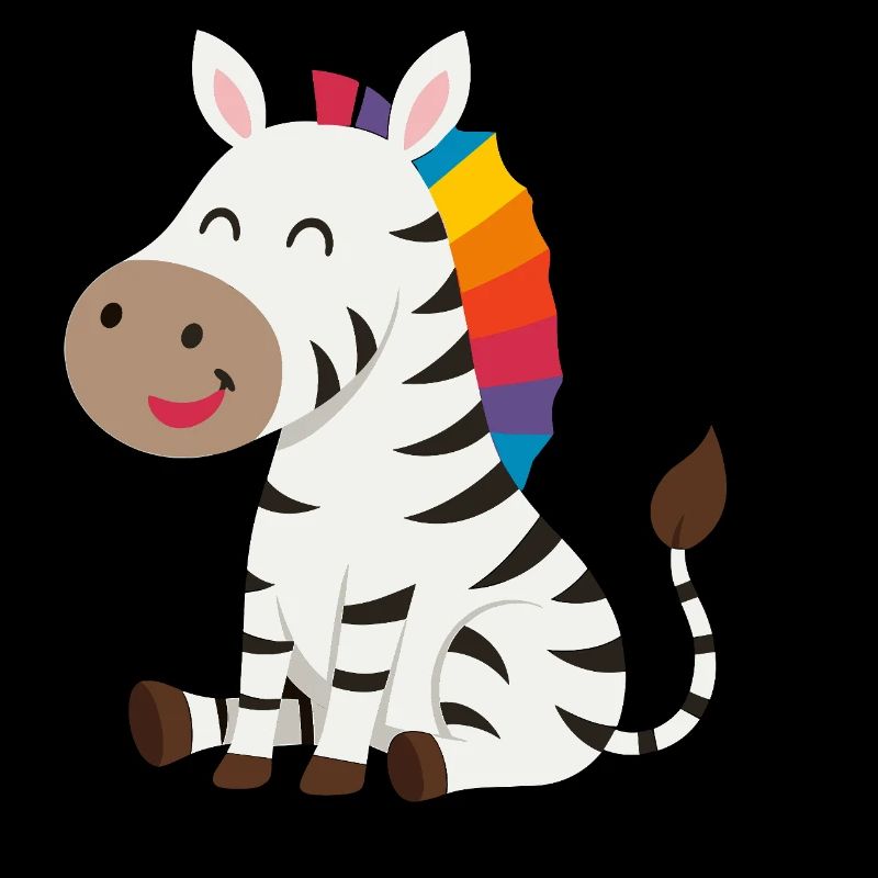 Süßes Zebra Design