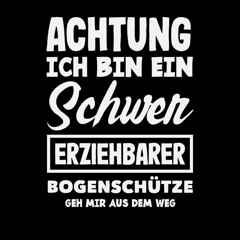 Ich gehe Bogenschießen