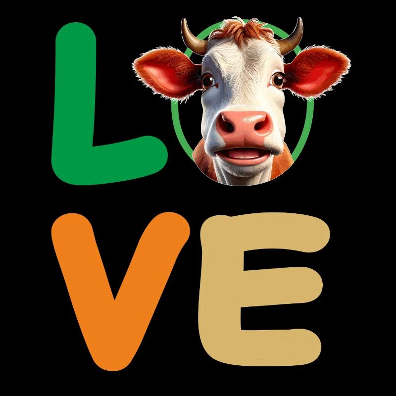 LOVE KUH KOPF