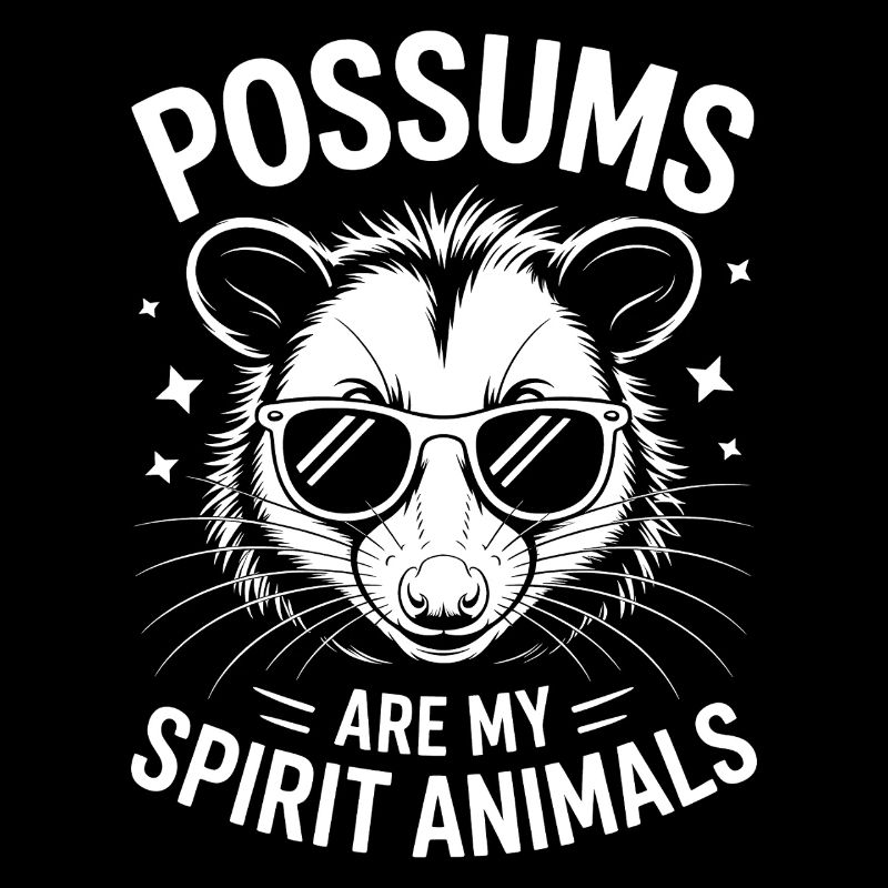 Opossum Spruch Beutelratte Lustig Opossum Geschenk