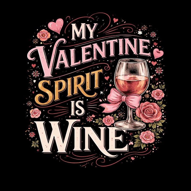 Valentinsgeist ist Wein