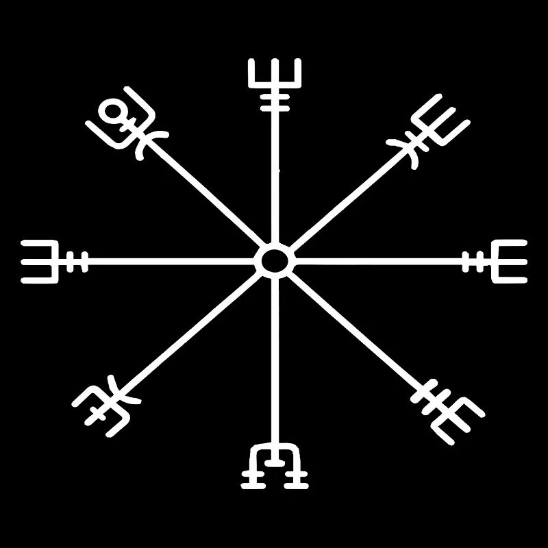 Arkane Kompass-Glyphe