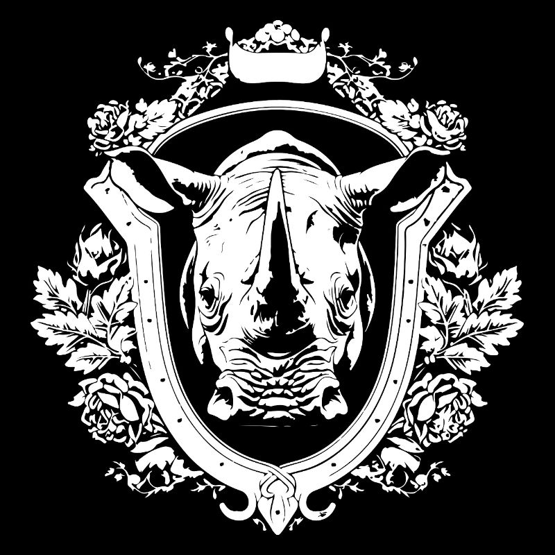 Blason du rhinocéros