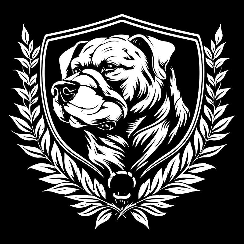 Bulldog Wappen Emblem
