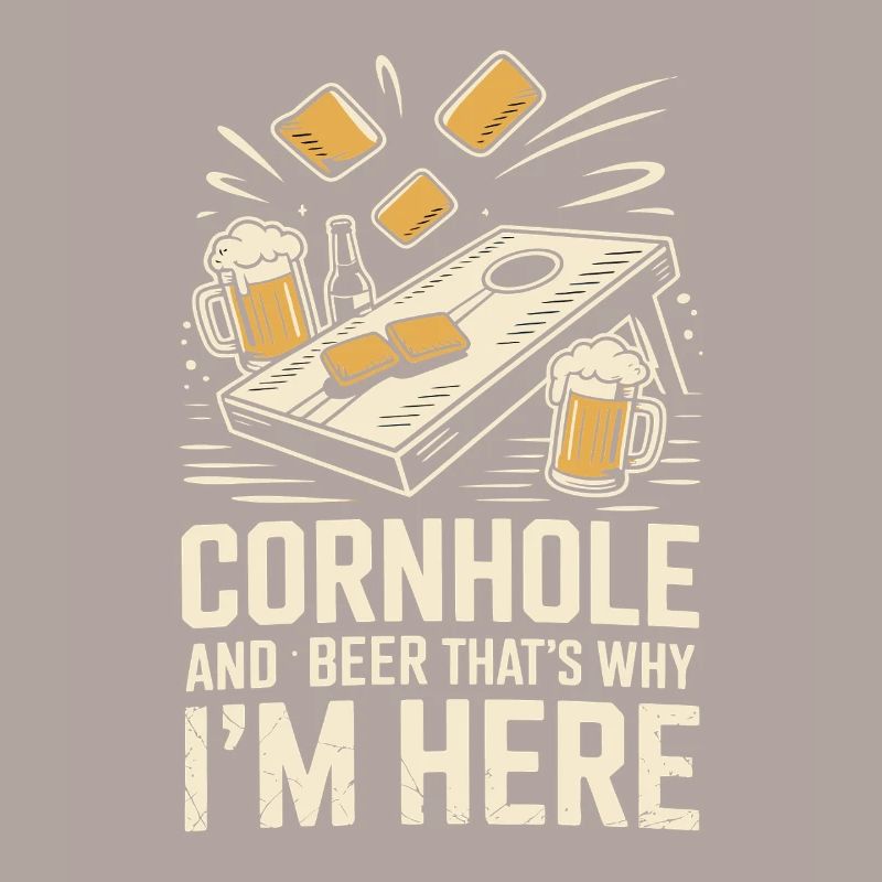 Cornhole und Bier